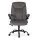 Офісне крісло MEBEL ELITE COMFORT Welur Сірий