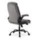 Офісне крісло MEBEL ELITE COMFORT Welur Сірий