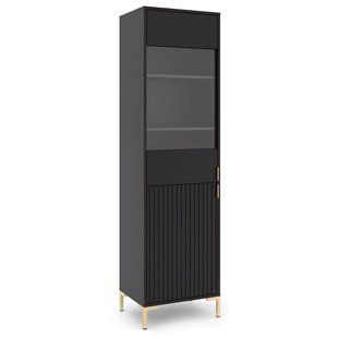 Витрина MEBEL ELITE TORELLO Черный