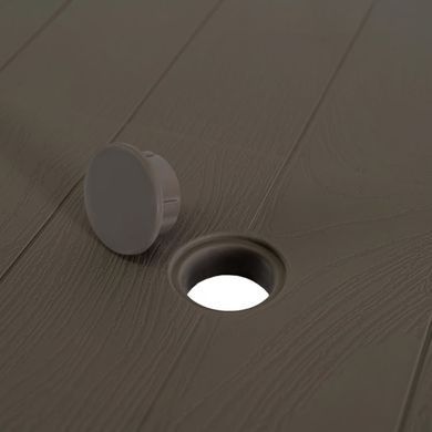 Садовий стіл MEBEL ELITE FARGO 120*69 см Коричневий