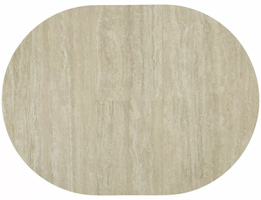 Стол Gaston Ceramic Травертин/Кашемир 100(135)x100смSIGNAL