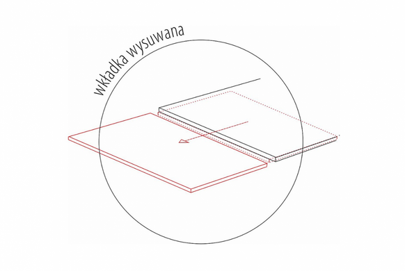 Стіл SAMANTA 160(240)X90 см Чорний Мармур / Чорний мат SIGNAL