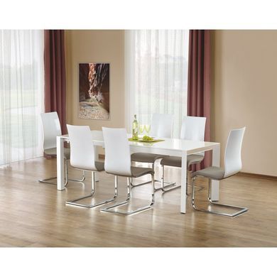 Стіл Stanford XL Білий 130(250)х80 см HALMAR