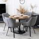 Обідній стілець поворотний MEBEL ELITE LUNA 2 Сірий