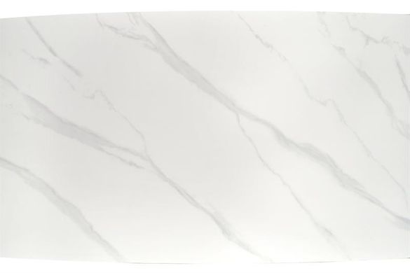 Стіл CLEMENTE 160х90 см Білий Мармур / Золото HALMAR