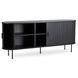 Комод MEBEL ELITE TRISH 180 см Черный