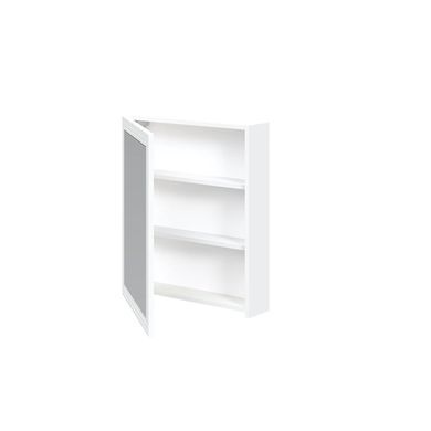 Шафа настінна з дзеркалом TORETO 70x60/1D Біла HALMAR