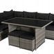 Комплект садових меблів MEBEL ELITE DALLAS Сірий