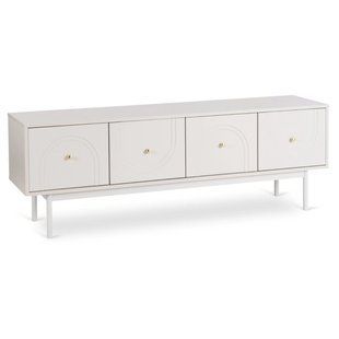 Тумба под ТВ MEBEL ELITE MARLEN 155 см Кашемир