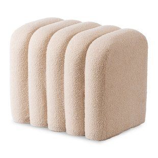 Пуф MEBEL ELITE KARBON Бежевий