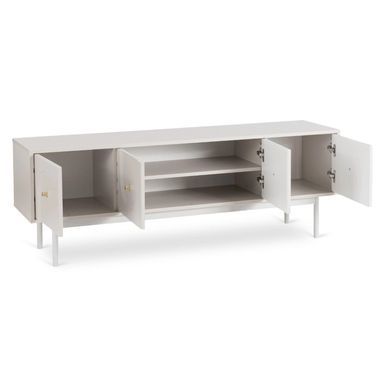 Тумба під ТВ MEBEL ELITE MARLEN 155 см Кашемір