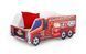 Кровать детская Fire Truck Красный 74х148 см HALMAR