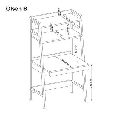 Письменный стол Olsen B SIGNAL