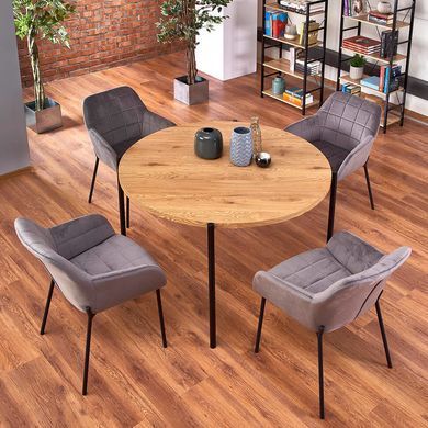 Стол Morgan Дуб 120х120 см HALMAR