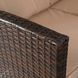 Комплект садових меблів MEBEL ELITE DALLAS Коричневий