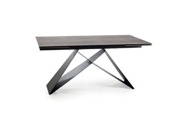 Стол Westin Ceramic 180(260)X90 см Эффект Дерева / Черный SIGNAL
